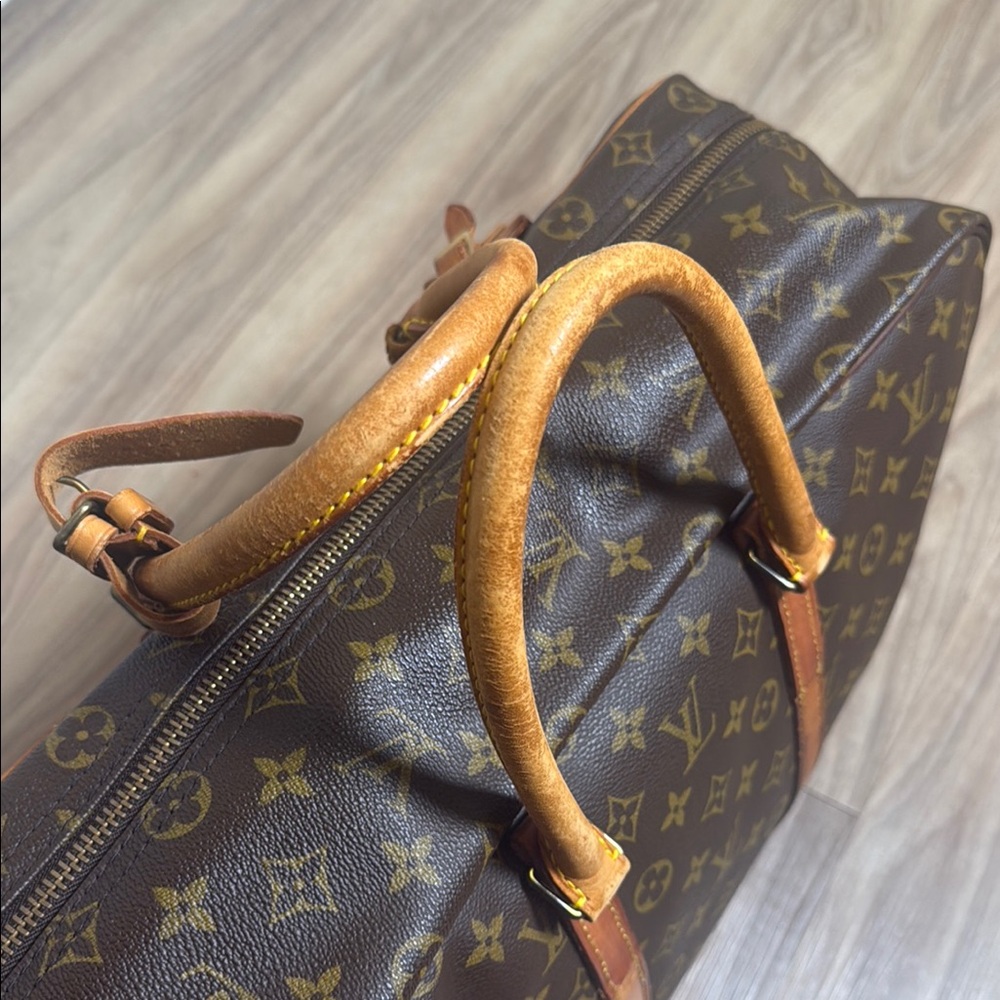 Louis Vuitton Brown Monogram Travel Bag (call out) - Picture 5 of 11